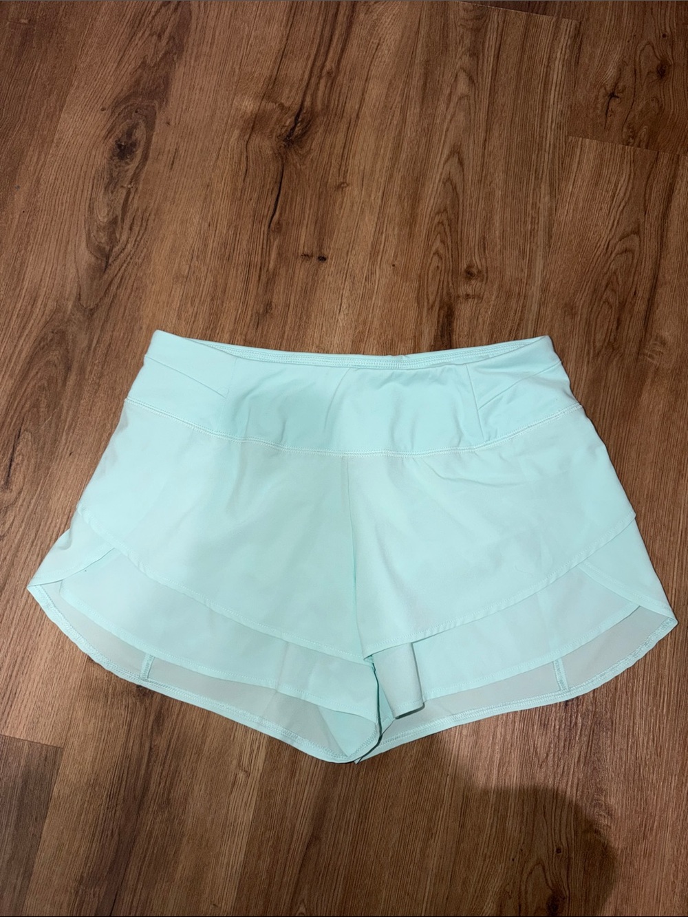 CALIA by Carrie Underwood Mint Layered Athletic Shorts